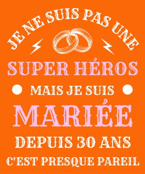 T-shirt personnalisé Épouse