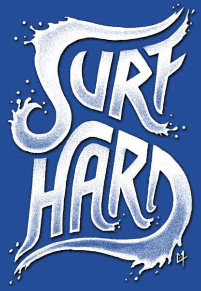 Maquette de Surf Intense V1 à personnaliser