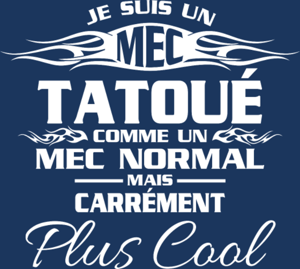 Motif Tatouage Urbain Audacieux personnalisé sur vêtement