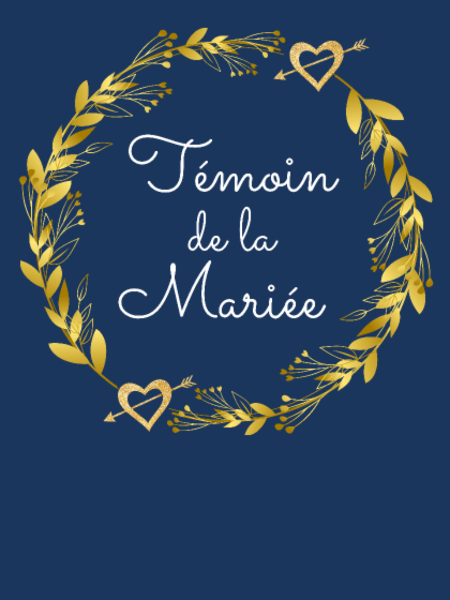 Témoin de la Mariée : T-shirt EVJF pour Demoiselle d'Honneur