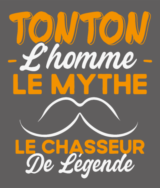 T-shirt personnalisé Chasseur chasse humour famille