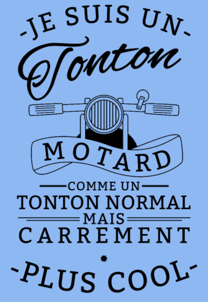 Motif Tonton Motard : Carrément le Plus Cool !
