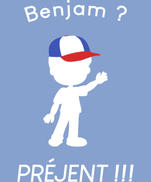 T-shirt personnalisé Casquette