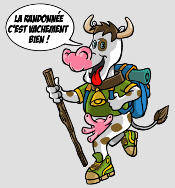 T-shirt personnalisé Montagne randonnee nature