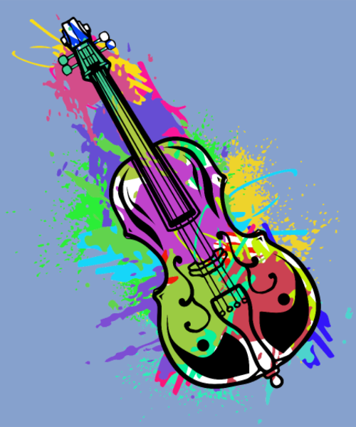T-shirt personnalisé Instrument cordes