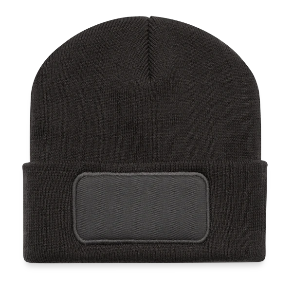 Maquette de Beanie recyclé à patch à personnaliser
