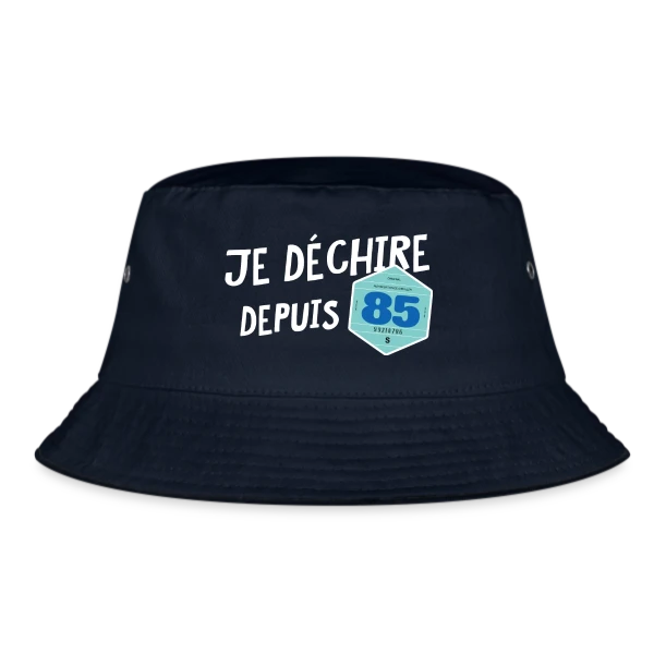 Je déchire depuis 85 - Style Vignette Auto Rétro Vintage sur Bob