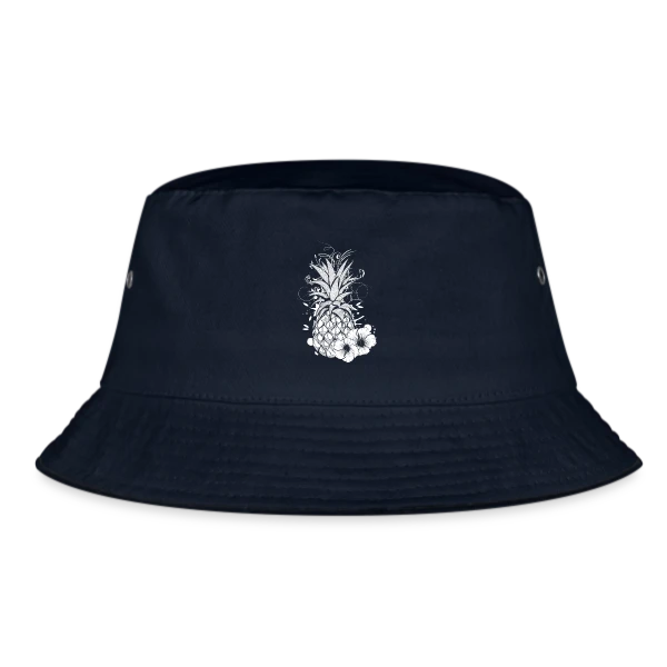 Ananas Tropical Blanc Stylisé sur Bob