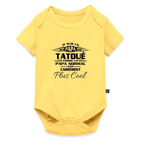 Maquette de Papa Tatoué Stylé à personnaliser