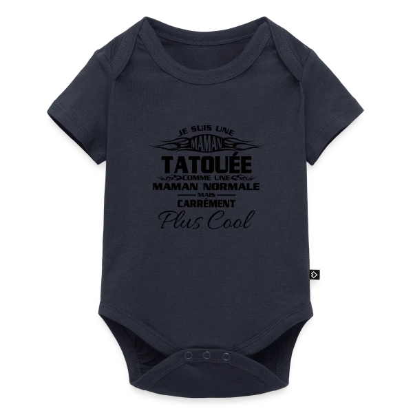 Maman Tatouée Tendance sur Body à manches courtes Premium Bébé