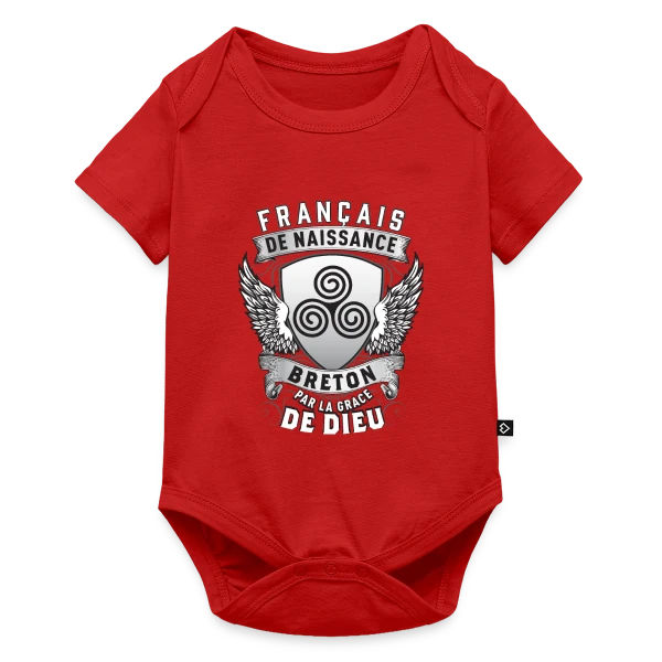 Breton par la Grâce de Dieu sur Body à manches courtes Premium Bébé