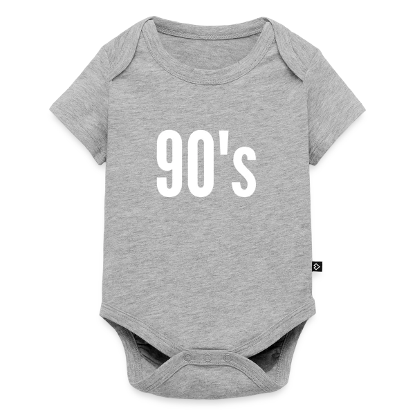 Esprit Années 90 Minimaliste sur Body à manches courtes Premium Bébé