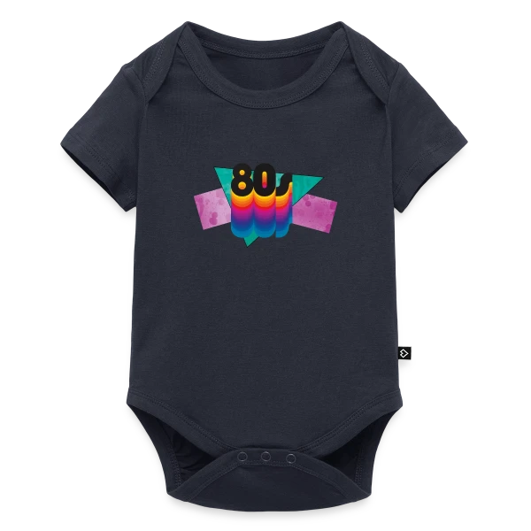Esprit Années 80 Rétro sur Body à manches courtes Premium Bébé