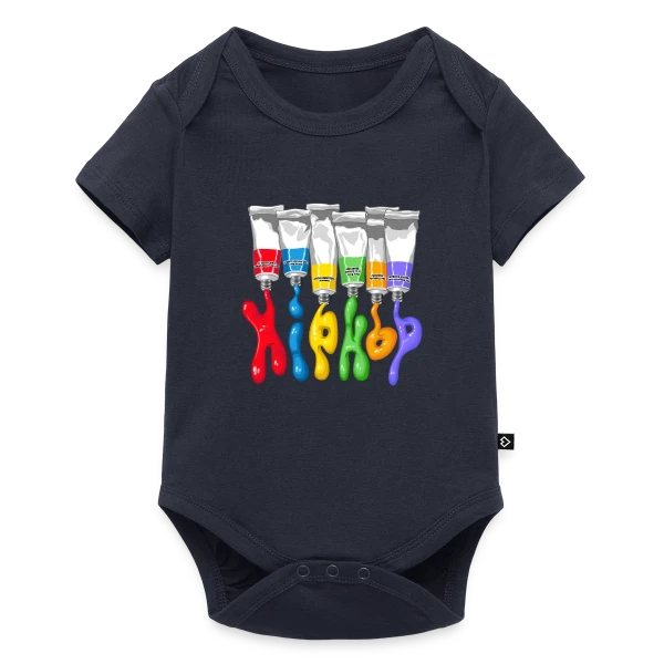 Tubes Hip Hop Rétro sur Body à manches courtes Premium Bébé