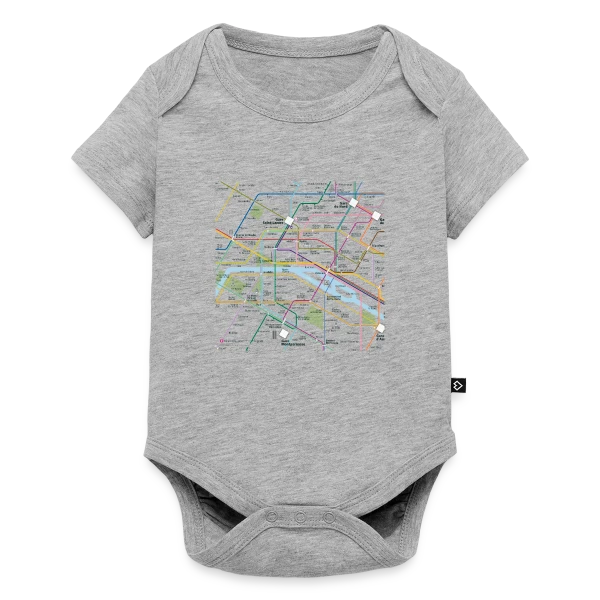 Maquette de Plan Métro Parisien à personnaliser