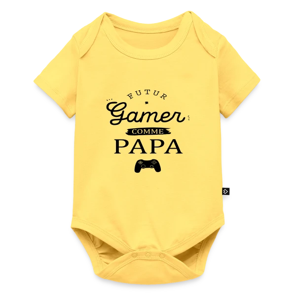 Maquette de 'Futur Gamer comme Papa' - Humour Père & Enfant à personnaliser