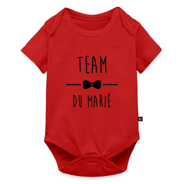 Team du Marié : Pour un EVG au Top ! sur Body à manches courtes Premium Bébé