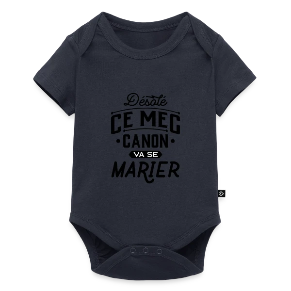 EVG Mec Canon : Le Futur Marié Brille ! sur Body à manches courtes Premium Bébé