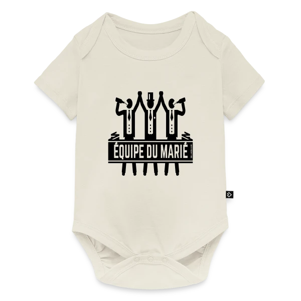 EVG Équipe du Marié : La Fête Inoubliable sur Body à manches courtes Premium Bébé