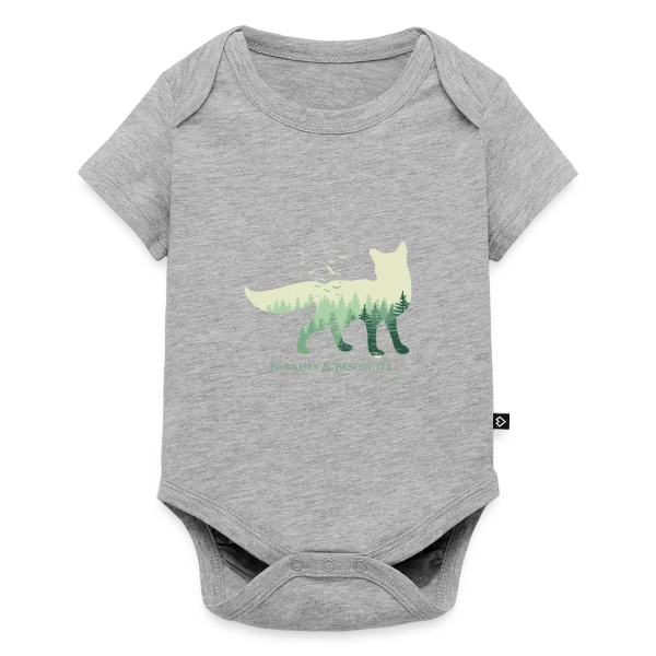 Renard Forêt Mystique sur Body à manches courtes Premium Bébé