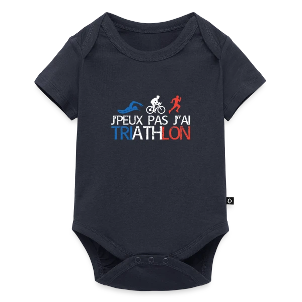 Maquette de Je Peux Pas J'ai Triathlon - Humour Sportif à personnaliser