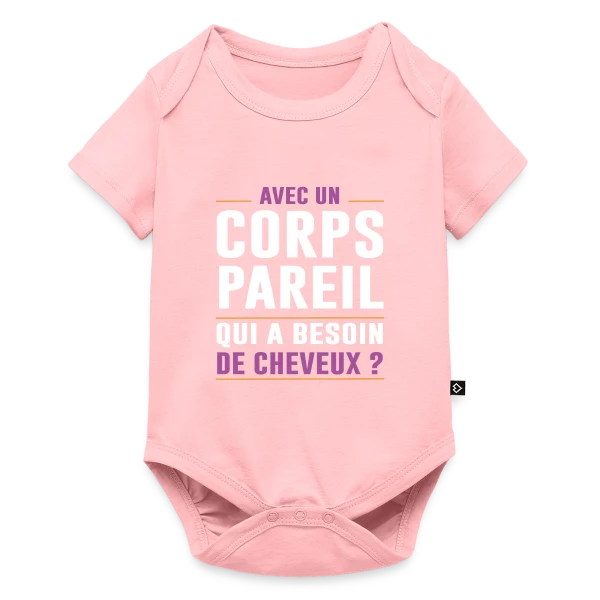 Maquette de Avec un Corps Pareil, qui a Besoin de Cheveux ? - Humour Chauve à personnaliser