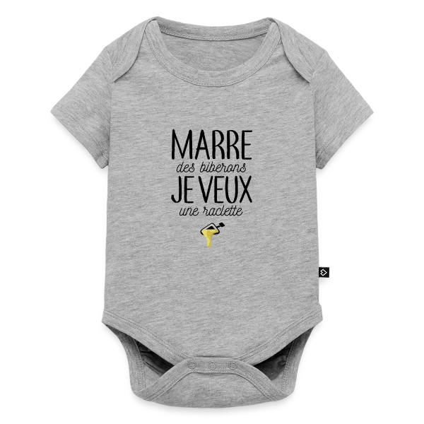 Maquette de Bébé Gourmand : Marre des Biberons, Je Veux une Raclette ! à personnaliser
