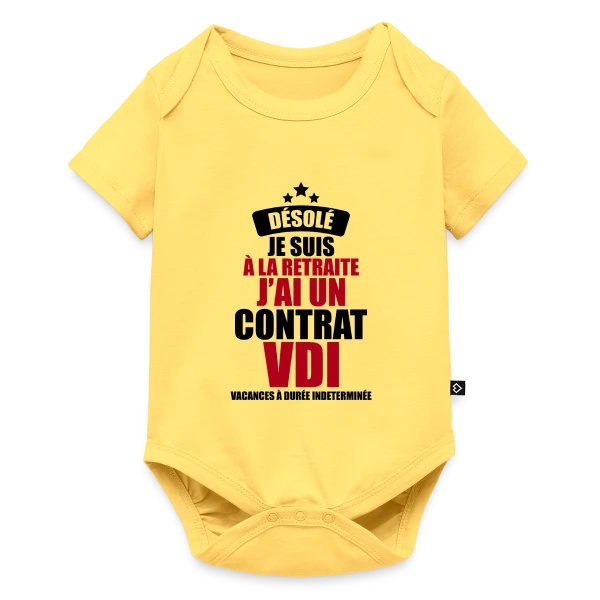 Maquette de Retraite : Contrat VDI (Vacances Durée Indéterminée) à personnaliser