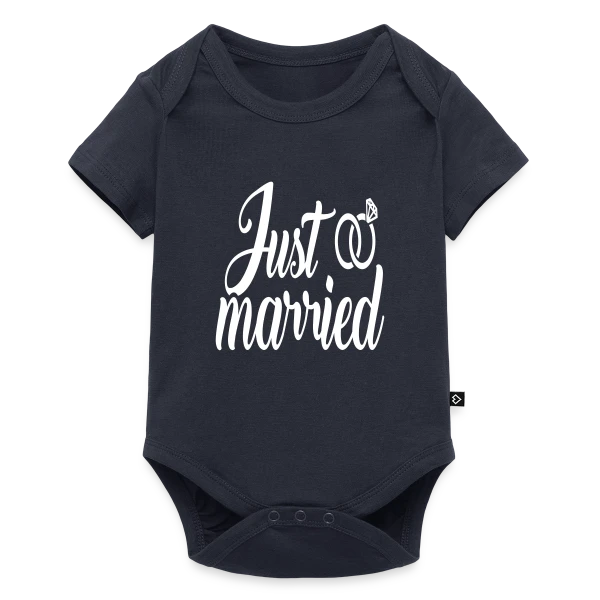 Just Married sur Body à manches courtes Premium Bébé