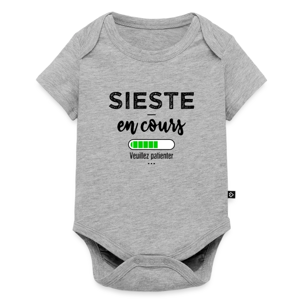 Sieste en cours, ne pas déranger ! sur Body à manches courtes Premium Bébé