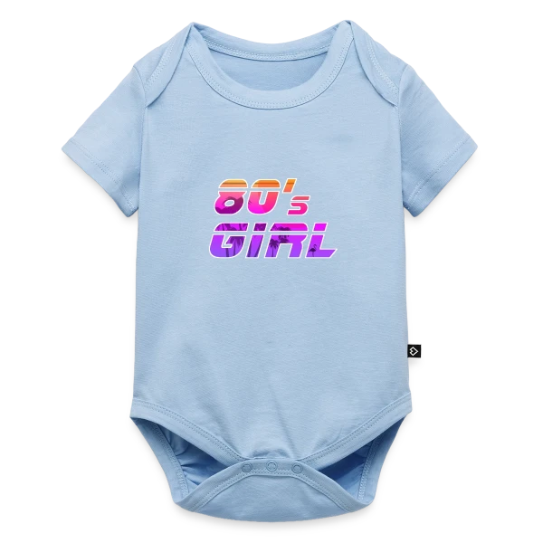 Fille Années 80 Tropicale sur Body à manches courtes Premium Bébé