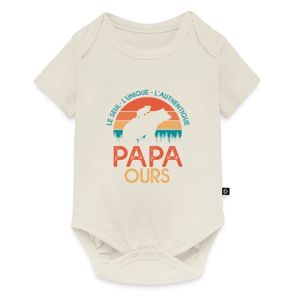 Maquette de Papa Ours - Le Cadeau Original pour la Fête des Pères à personnaliser
