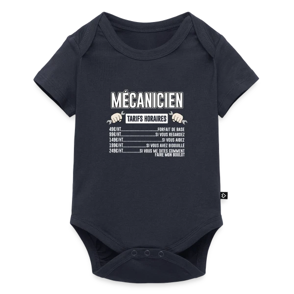 Maquette de Mécanicien : Mes Tarifs Horaires | T-Shirt Humour Auto à personnaliser