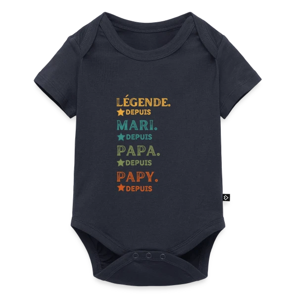 Maquette de Légende Personnalisée : Mari, Papa, Papy Depuis [Année] à personnaliser