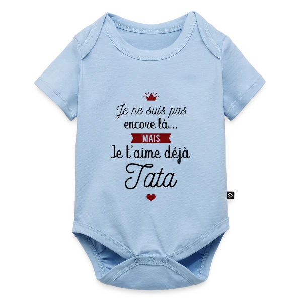 Maquette de Future Tata Je T'aime Déjà - Annonce Grossesse à personnaliser