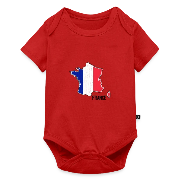 Maquette de France Tricolore Stylisée à personnaliser