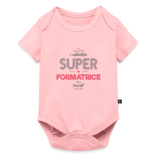 Super Formatrice Géniale sur Body à manches courtes Premium Bébé