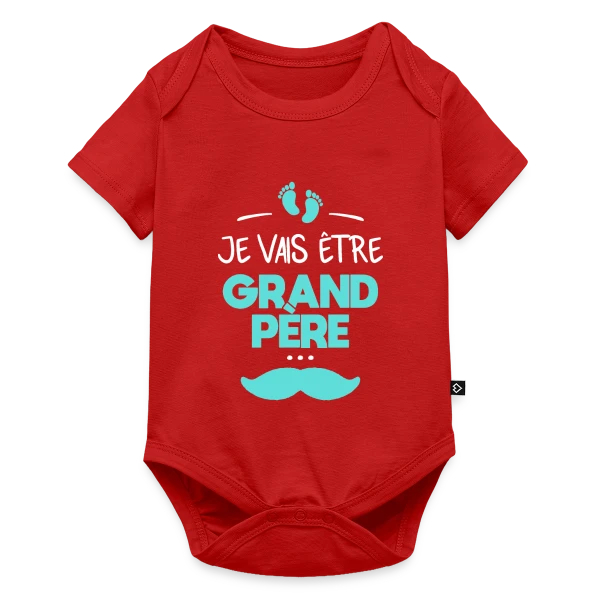 Maquette de 'Je Vais Être Grand-Père' - Annonce Fierté Bébé à personnaliser