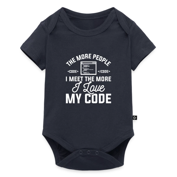 Maquette de 'I Love My Code' - Développeur Passionné à personnaliser