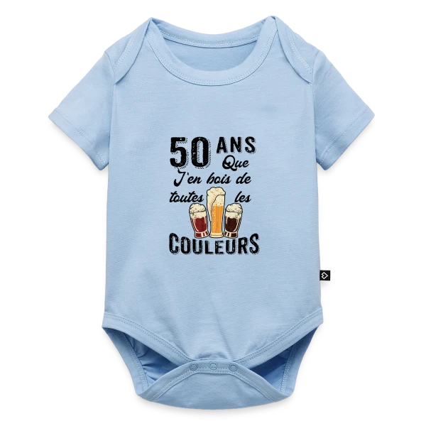 Maquette de 50 Ans Toutes les Couleurs de Bière à personnaliser