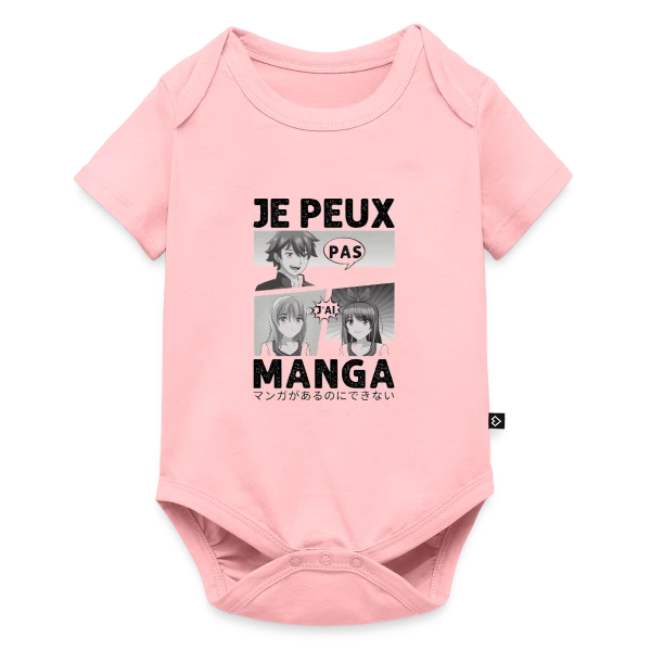 Je peux pas, j'ai manga : l'excuse parfaite pour les Otakus sur Body à manches courtes Premium Bébé