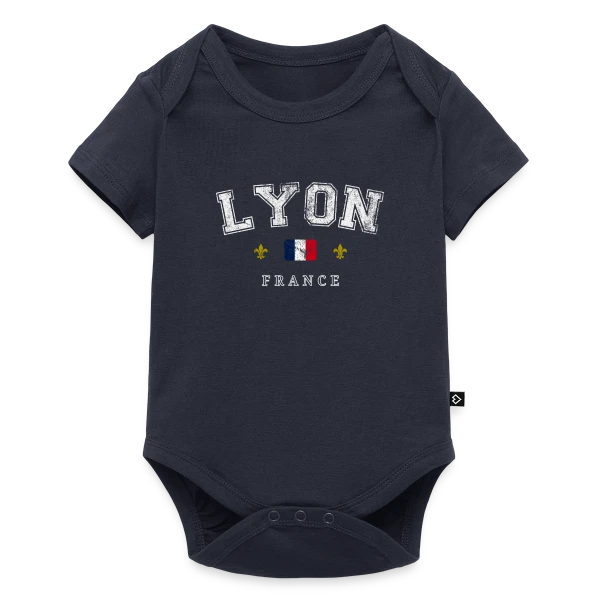 Lyon France Vintage sur Body à manches courtes Premium Bébé