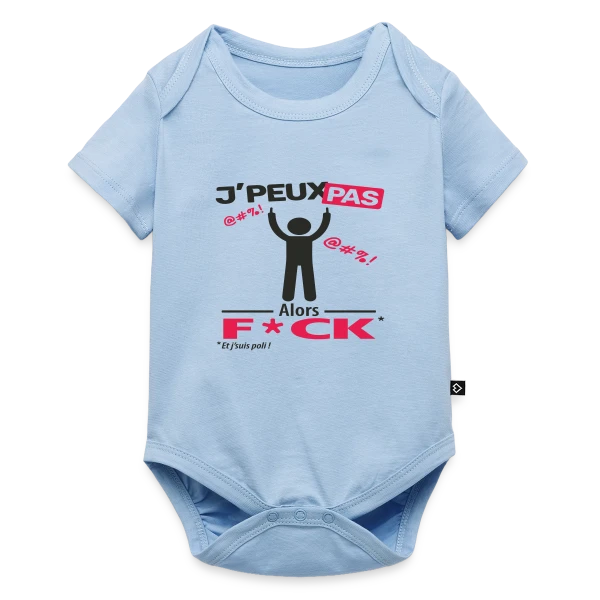 J'Peux Pas Alors F*ck sur Body à manches courtes Premium Bébé