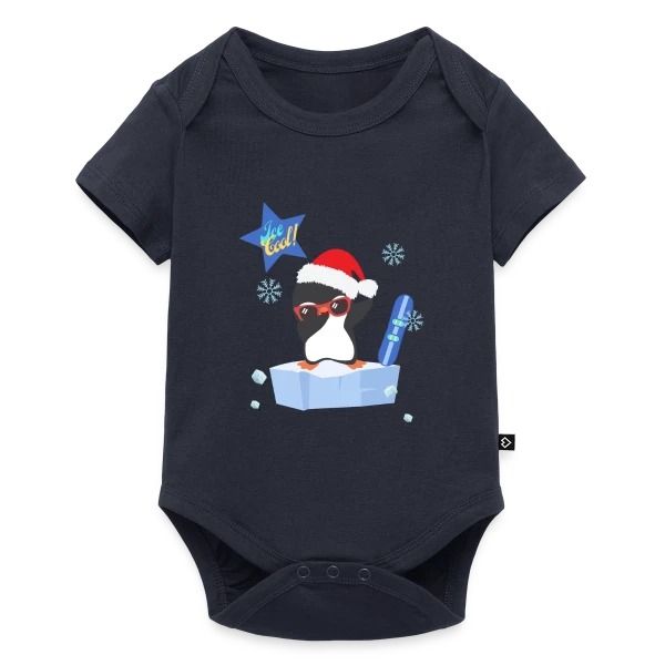 Maquette de Pingouin Dab Noël Cool à personnaliser