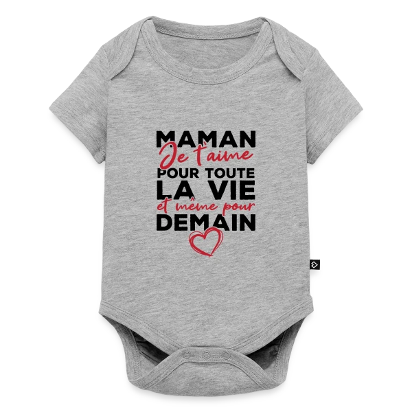 Maman Je T'aime Pour Toujours sur Body à manches courtes Premium Bébé