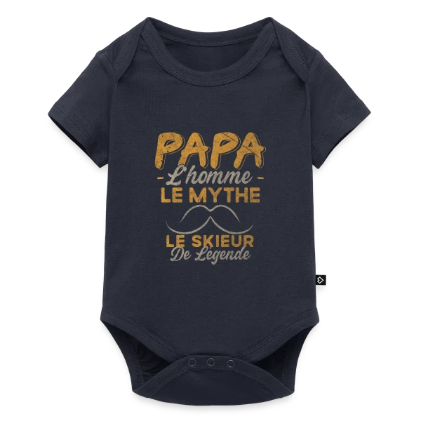 Maquette de Papa Skieur de Légende - Humour Cadeau Ski à personnaliser