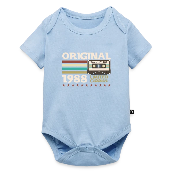 Anniversaire Vintage 1988 sur Body à manches courtes Premium Bébé