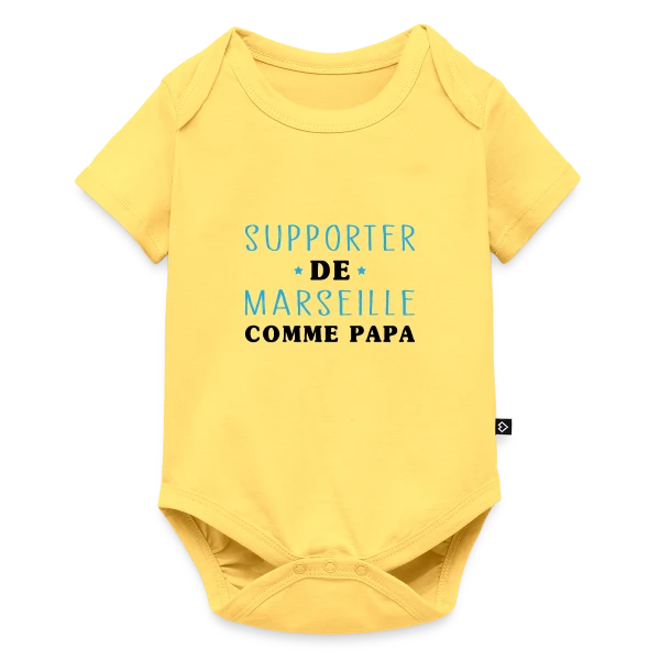 Maquette de Supporter Marseillais Comme Papa à personnaliser