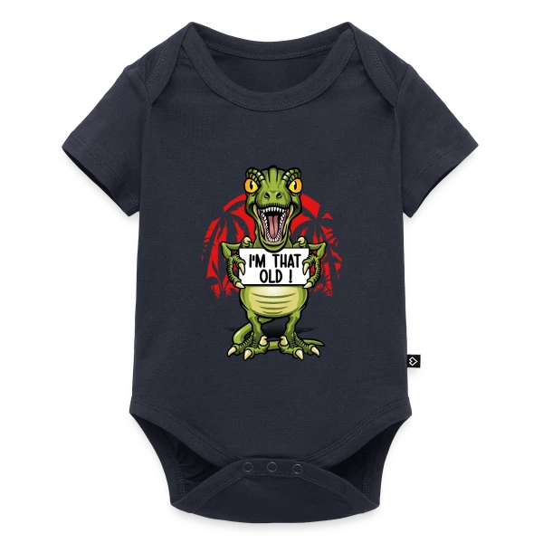 Vieux Comme un Dino sur Body à manches courtes Premium Bébé