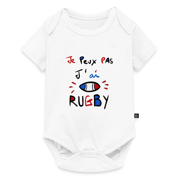 Maquette de Je Peux Pas, J'ai Rugby - Humour Fanatique à personnaliser